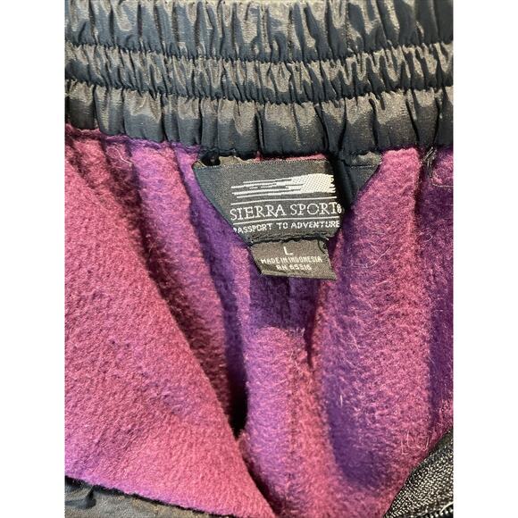 Sierra sport, unisex ski pants, black, fleece lined, large - Picture 6 of 6